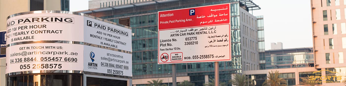 Paid parking board