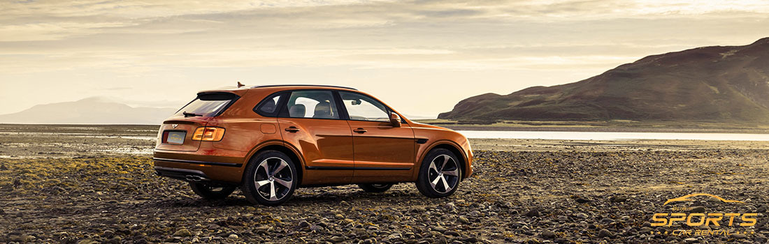 Bentley Bentayga orange