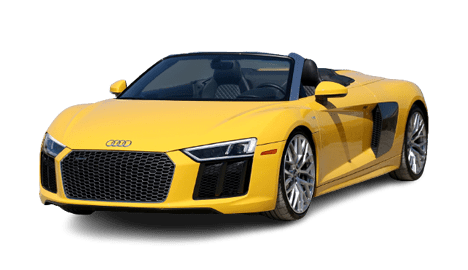 Audi R8 Spyder Yellow