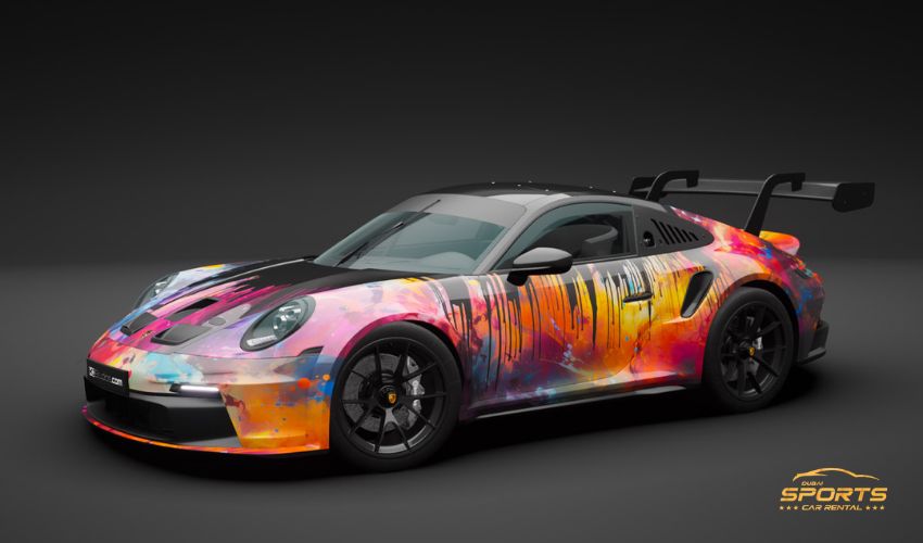 How to wrap a sports car