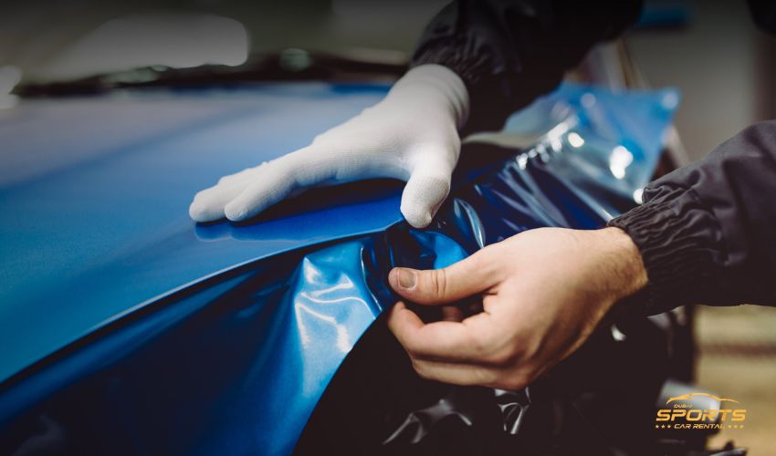 Tools and Materials for Wrap a Sports Car