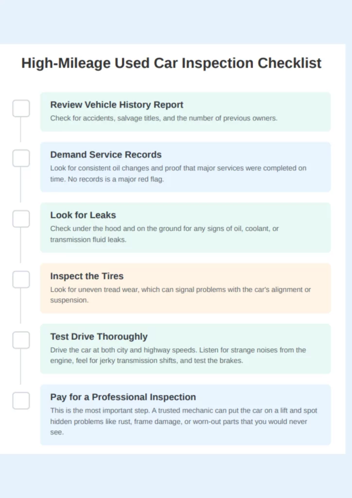 How Many Miles on a Car is Bad Mileage Inspection Checklist